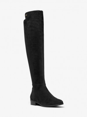 Michael Kors Bromley Stretch Over-the-Knee Boot Stiefel Damen Schwarz | RM9821564