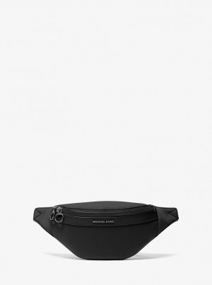 Michael Kors Brooklyn Scuba Belt Bag Umhängetasche Herren Schwarz | NH9135276