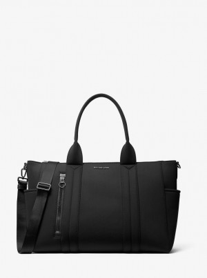 Michael Kors Brooklyn Scuba Travel Tote Bag Duffle Tasche Herren Schwarz | LP7902138