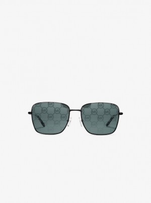 Michael Kors Burlington Sunglasses Sonnenbrille Damen Schwarz | IH3876029