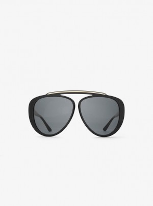 Michael Kors Grove Sunglasses Sonnenbrille Damen Schwarz | UC7321964