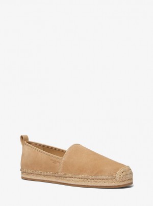 Michael Kors Owen Suede Espadrille Espadrilles Herren Braun | ZH1472805
