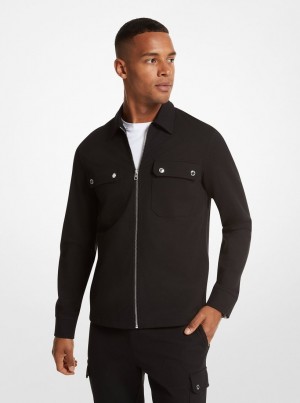 Michael Kors Ponte Jacket Jacken Herren Schwarz | NA1284506